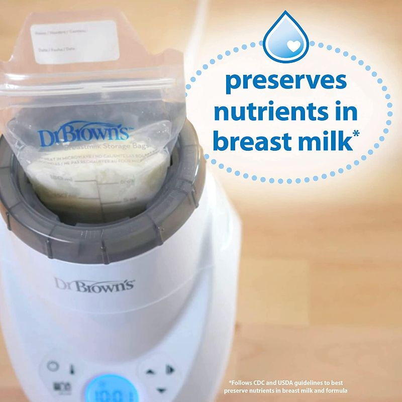 Photo 4 of Dr. Brown's Natural Flow Milk Spa Breast Milk & Bottle Warmer with Even and Consistent Warming
