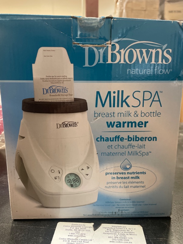 Photo 6 of Dr. Brown's Natural Flow Milk Spa Breast Milk & Bottle Warmer with Even and Consistent Warming
