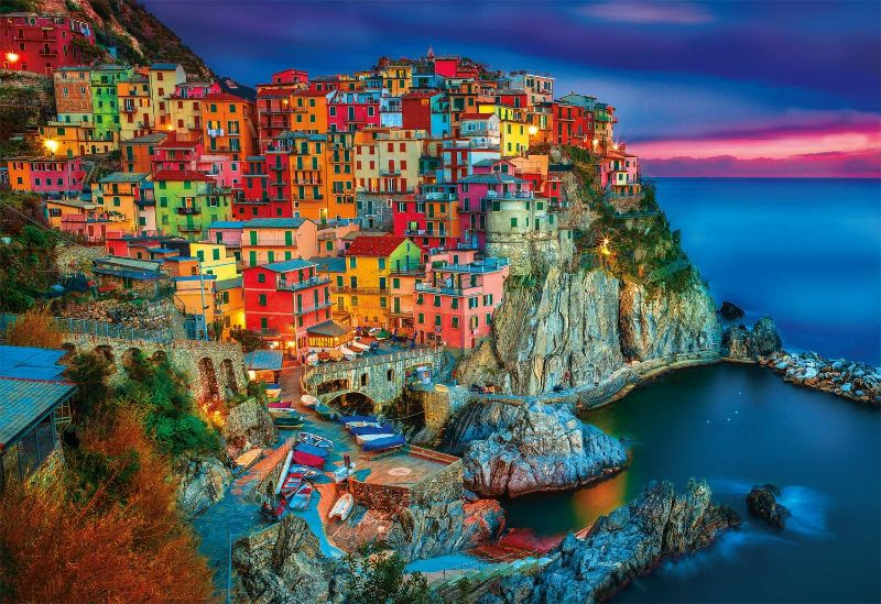 Photo 2 of Buffalo Games - Cinque Terre - 2000 Piece Jigsaw Puzzle, Suitable for 14-15 year olds

