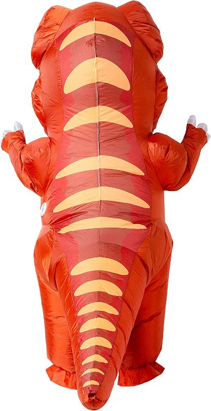 Photo 4 of Spooktacular Creations Inflatable Halloween Costume Full Body Dinosaur Inflatable Costume - Child Unisex T-Rex Costume