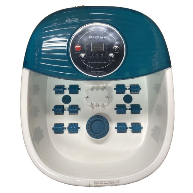 Photo 1 of Foot Spa/Bath Massager with Heat, Bubbles, and Vibration, Digital Temperature Control, 16 Masssage Rollers with Mini Detachable Massage Points, Soothe and Comfort Feet
