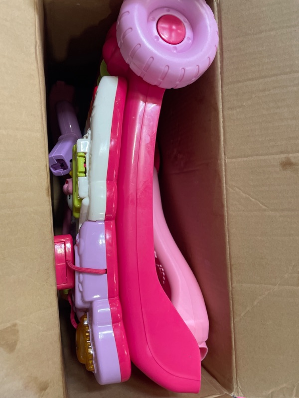 Photo 4 of VTech Sit-to-Stand Learning Walker (Frustration Free Packaging), Pink
