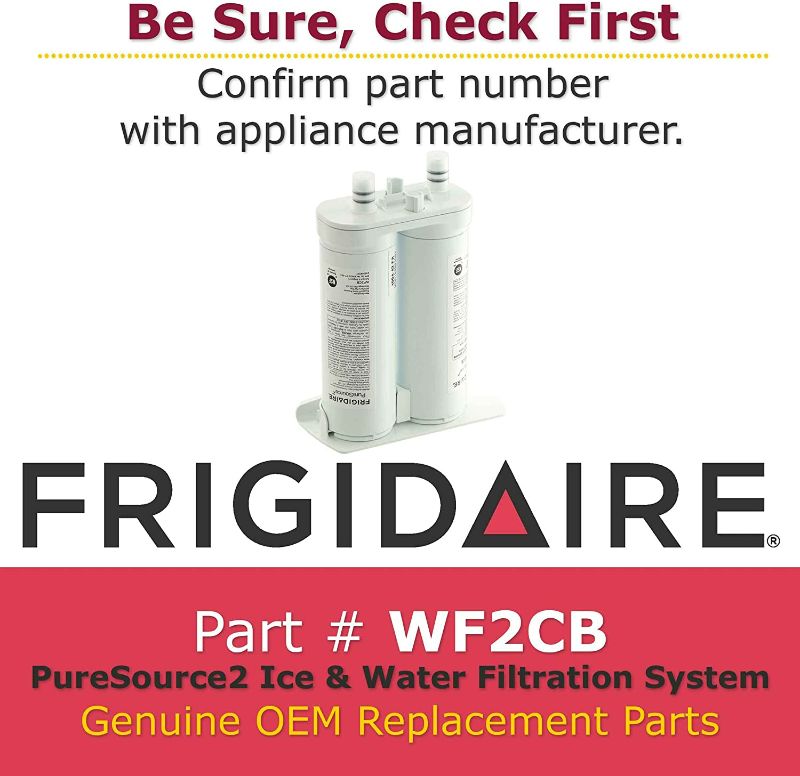 Photo 4 of Frigidaire WF2CB PureSource2 Ice And Water Filtration System, White,1-Pack
