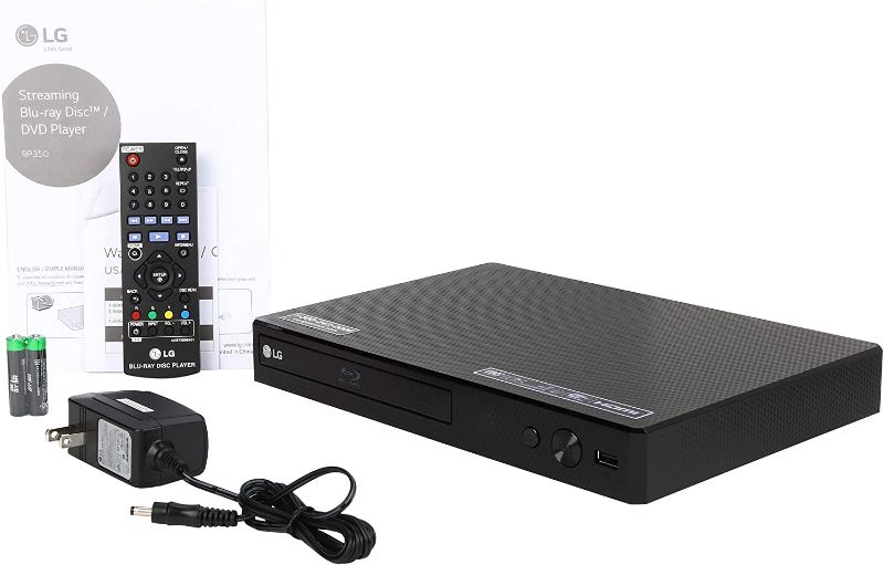 Photo 5 of LG BP350 Wi-Fi Multi System All Zone Region Free DVD Player 012345678 PAL/NTSC Blu Ray Disc Zone A/B/C.100~240V 50/60Hz World + 6ft Hdmi cable included
