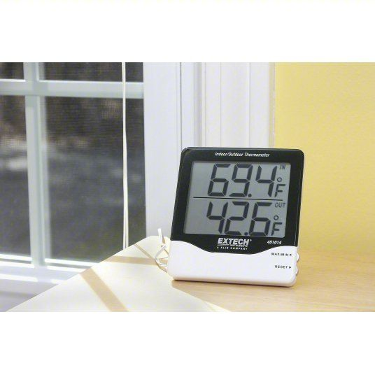 Photo 3 of Digital Thermometer: Indoor/Outdoor, Indoor Temp, Outdoor Temp
