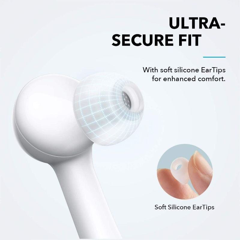 Photo 5 of Soundcore Liberty Air X - True wireless earphones with mic - in-ear - Bluetooth - noise isolating - white