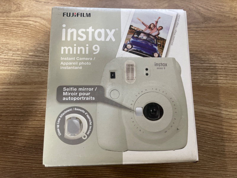 Photo 2 of Fujifilm Instax Mini 9 Instant Camera, Smokey White Smokey White Base