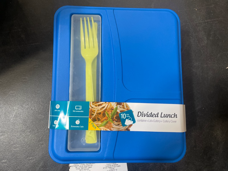 Photo 4 of Life Story Reusable BPA-Free To-Go Lunch Container with Knife & Fork (2 Pack)
