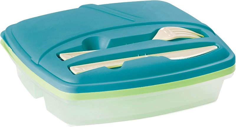 Photo 3 of Life Story Reusable BPA-Free To-Go Lunch Container with Knife & Fork (2 Pack)
