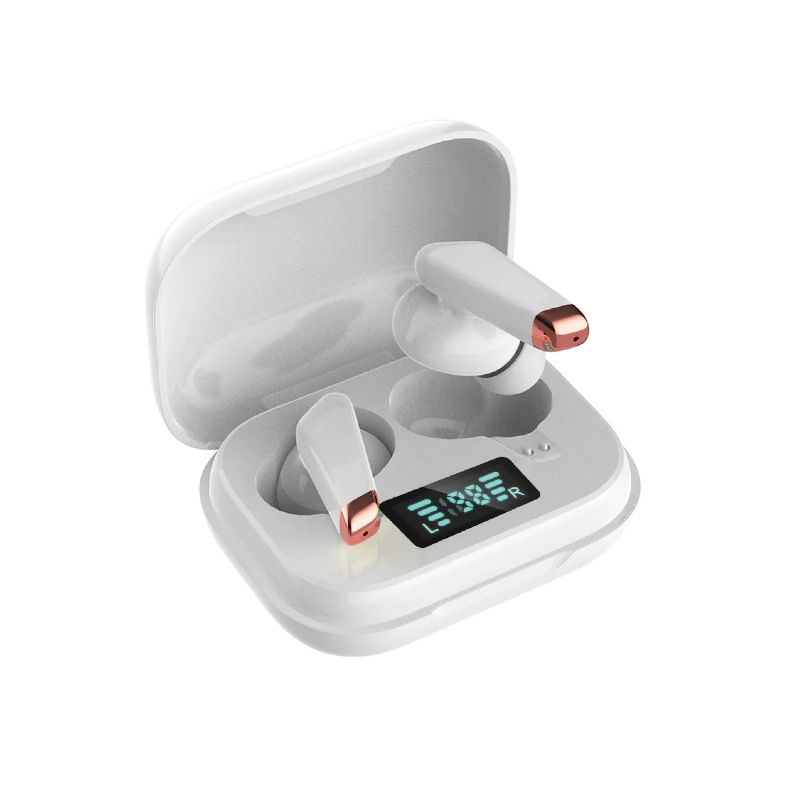 Photo 1 of PREMIUM TRUEBUDS AIR TRUE WIRELESS EARBUDS WITH CHARGING CASE AND LED BATTERY LIFE INDICATOR
