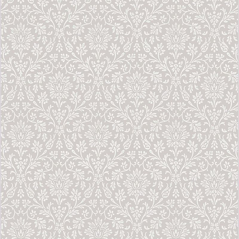 Photo 1 of Laura Ashley Annecy Dove Grey Wallpaper
