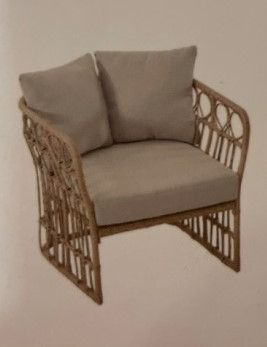 Photo 1 of bluu brand double pillow patio chair new 