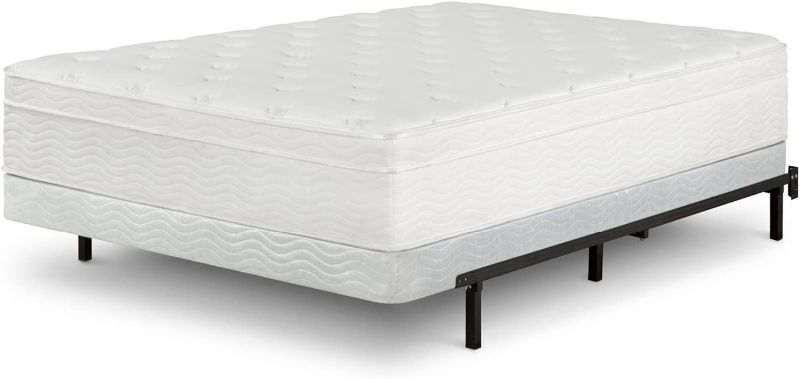 Photo 1 of ONLY FRAME ! Zinus Armita 5 Inch Smart Box Spring, Support Bed Frame, for Box Spring and Mattress Set, QUEEN
