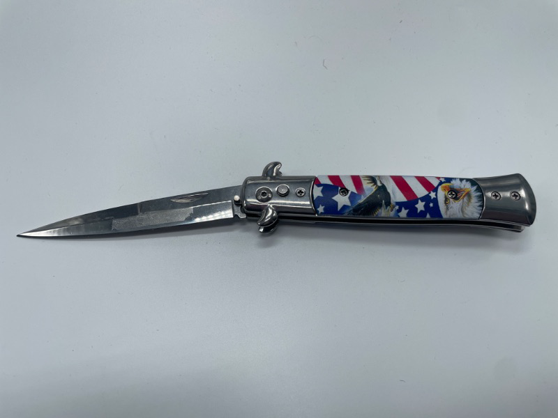 Photo 2 of AMERICAN EAGLE AMERICAN FLAG FOLDER KNIFE W/ CLIP  NEW 