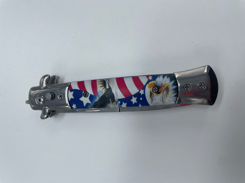 Photo 1 of AMERICAN EAGLE AMERICAN FLAG FOLDER KNIFE W/ CLIP  NEW 