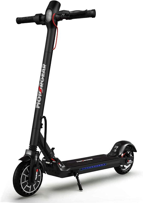 Photo 1 of Hurtle Folding Electric Scooter - 300W Brushless Motor Foldable Commuter Scooter w/ 8.5 Inch Pneumatic Tires, 3 Speed Up to 19MPH, 18 Miles, Disc Brake & ABS, for Adult & Kids - Hurtle HURES18-M5
