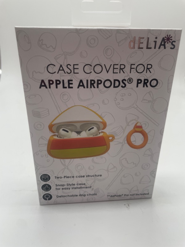 Photo 2 of Delia's candy corn gabba goods case cover for apple airpods pro new 