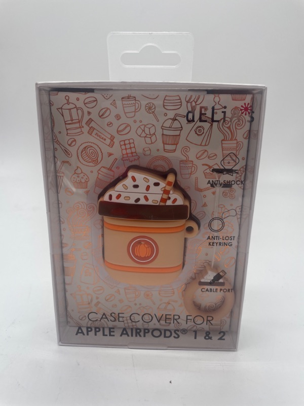Photo 1 of Pumpkin spice latte Apple AirPods Pro case cover

