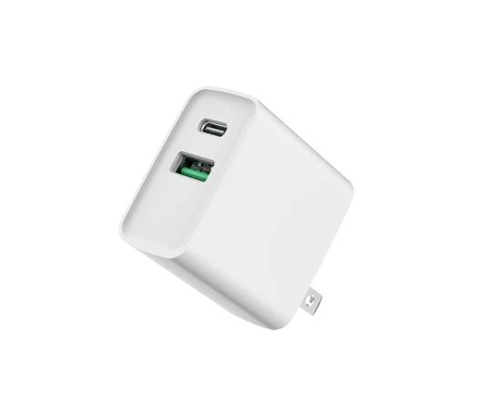 Photo 2 of RAPID PD POWER DELIVERY 18 WATT WALL CHARGER WITH USB-A AND USB-C
