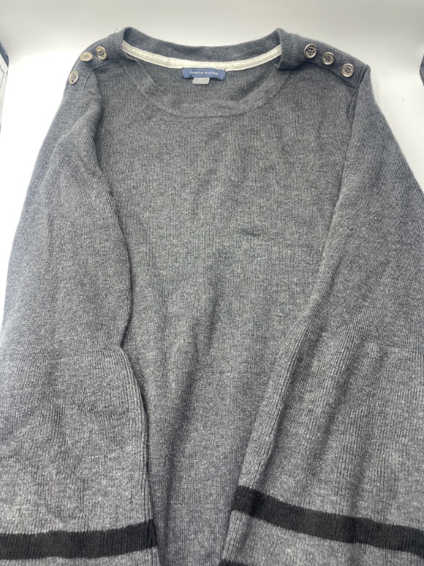 Photo 2 of Tommy Hilfiger Sweater Dress Large Charcoal/Black