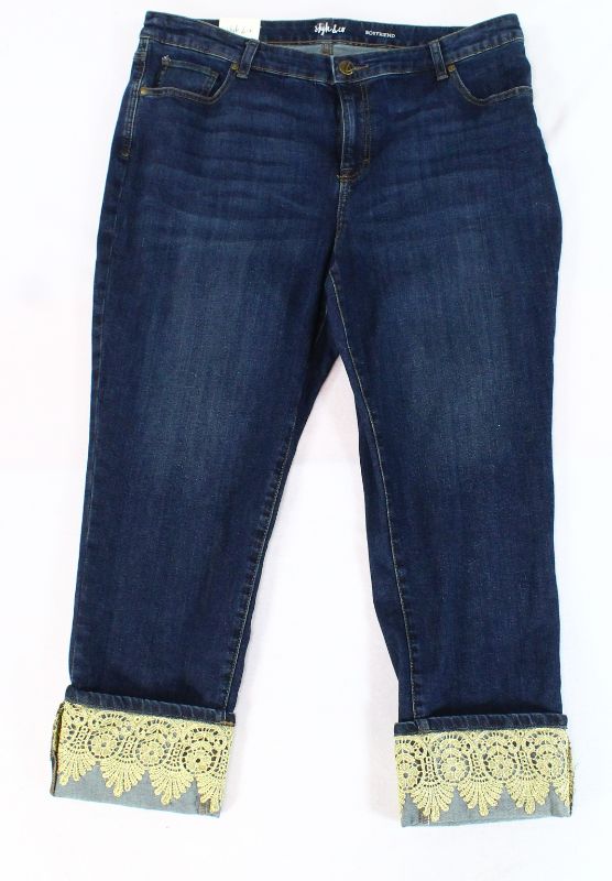 Photo 1 of Womens Jeans Plus Stretch Boyfriend Lace 20W
