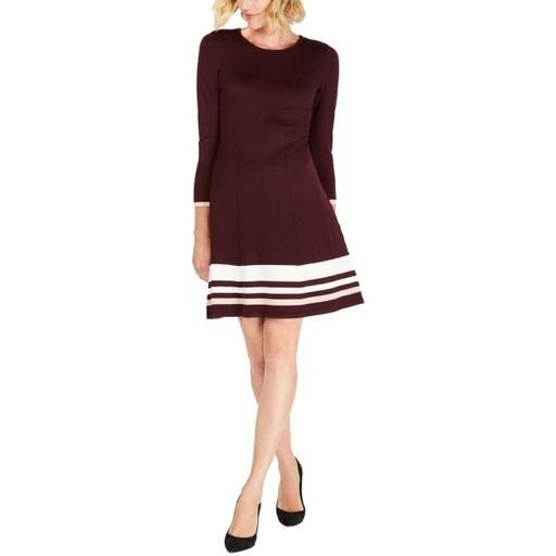 Photo 1 of Jessica Howard Long Sleeve Sweater Knit Dress SIZE XL

