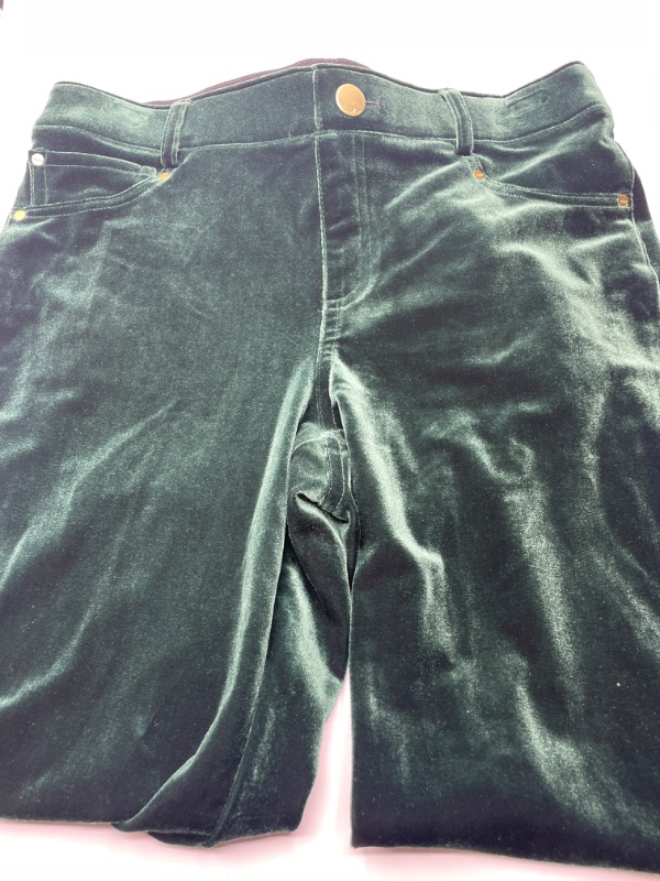 Photo 3 of SIZE 10 Inc Velvet Skinny Pants, Created for Macy's
green