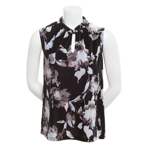 Photo 2 of Tommy Hilfiger womens Blouse X-Small Black Multi