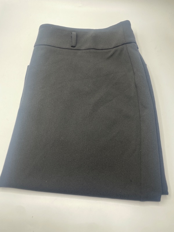 Photo 2 of Calvin Klein Womens Knee Length Pencil Skirt Black 14 belt not included
