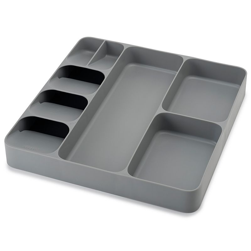 Photo 1 of Joseph Joseph 85120 DrawerStore Kitchen Drawer Organizer Tray for Knives Knife Block, Gray Gray Knife Organizer and Joseph Joseph DrawerStore Cutlery, Utensil & Gadget Organizer
