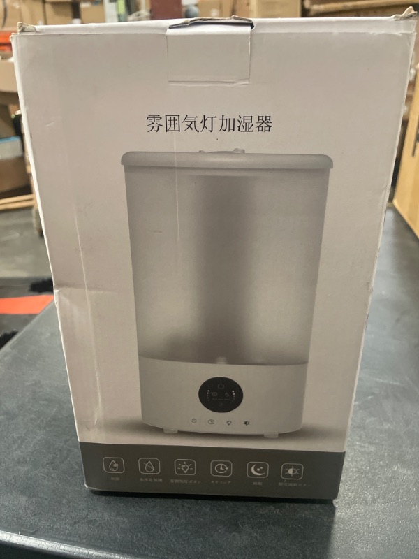 Photo 5 of Humidifiers For Bedroom, 3L Air Humidifiers For Large Room Home Desktop, Ultrasonic Cool Mist Humidifiers For Baby, 12H Work Time, Auto Shut-Off, Quiet Operation
