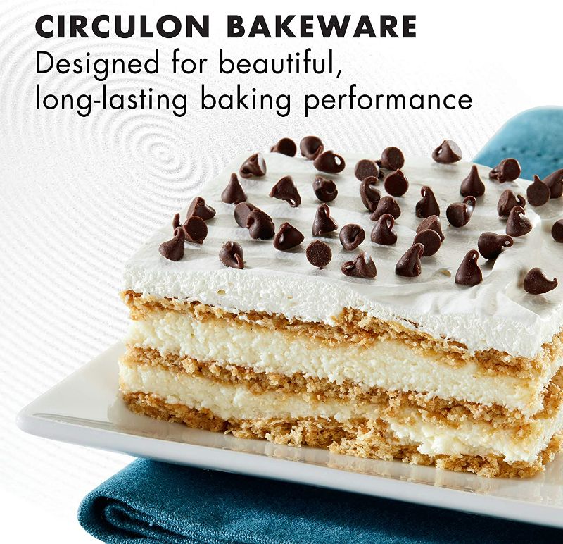 Photo 2 of 2 PACK Circulon Total Baking Nonstick Cake Pan, Rectangle, 9-Inch x 13-Inch
