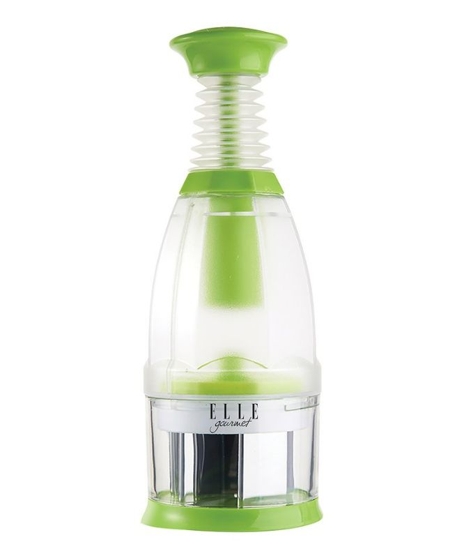 Photo 1 of ELLE Gourmet | Green Food Chopper BPA Free Plastic Stainless Steel 