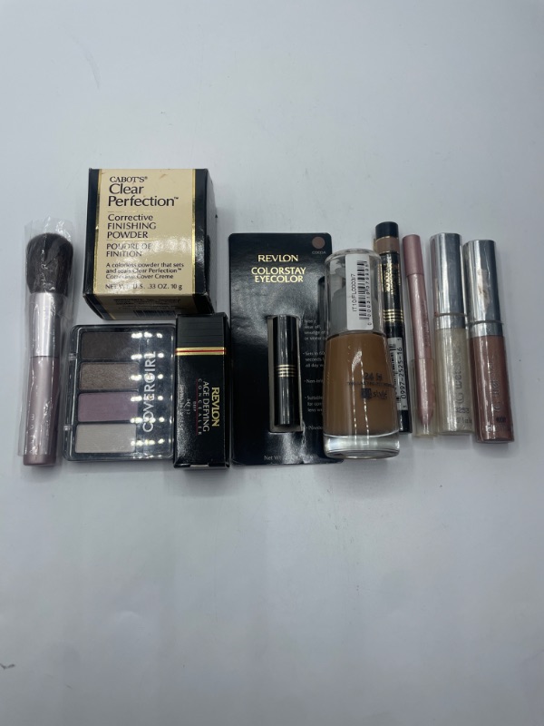 Photo 2 of Miscellaneous variety makeup brand Name cosmetics including ( Maybelline , Revlon ,Cabots, covergirl & DISCONTINUED MAKEUP ITEMS)