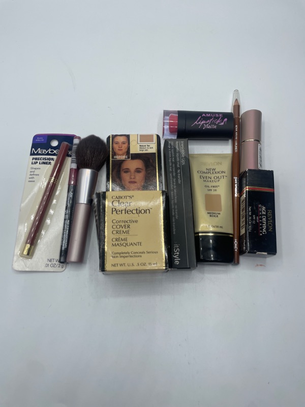 Photo 2 of Miscellaneous variety makeup brand Name cosmetics including ( Maybelline , Revlon ,It Style, Amuse & DISCONTINUED MAKEUP ITEMS)