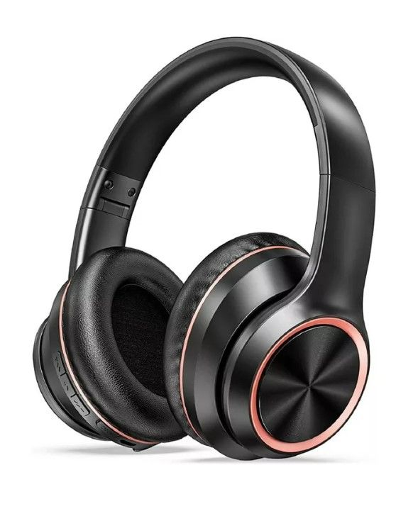 Photo 1 of Active Noise Cancelling Headphones, Wireless Over-Ear Headphones Comfortable Protein Earpads Bluetooth Headphones with Microphone 35H Playtime Deep Bass H081

