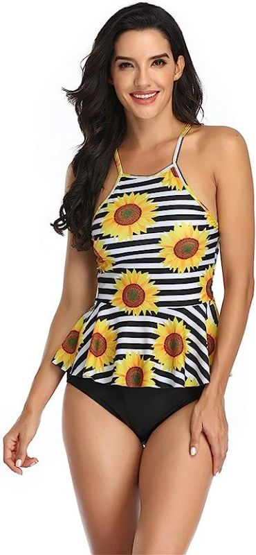 Photo 1 of MPWEGNP Swim Tops Women Swimsuit Polyester Sleeveless Party Woman Boys Board Shorts Size Large
