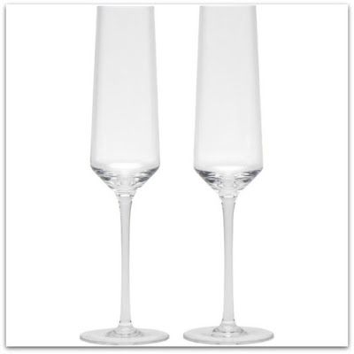 Photo 1 of Crystal Champagne Flutes by Bella Vino Standard Champagne Flutes Upscale Design Made From Premium Lead-Free Crystal Dishwasher Safe