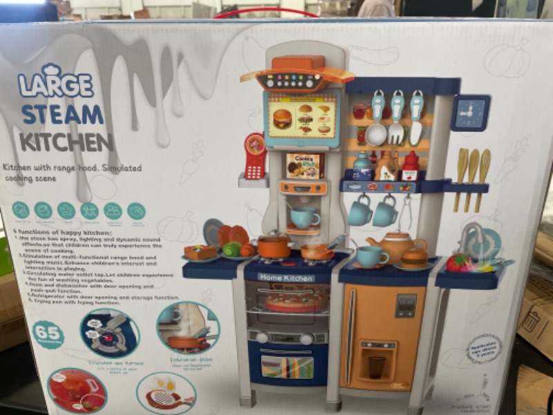 Photo 2 of Large Steam Kitchen Set Toy 