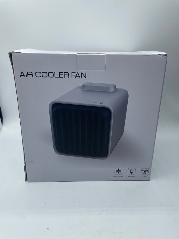 Photo 2 of TKLake Portable Air Conditioner, 4 In 1 Portable AC Air Conditioners, Mini Air Cooler Fans with USB & LED, Personal Air Conditioner for Home/Office/Dorm/Outdoor