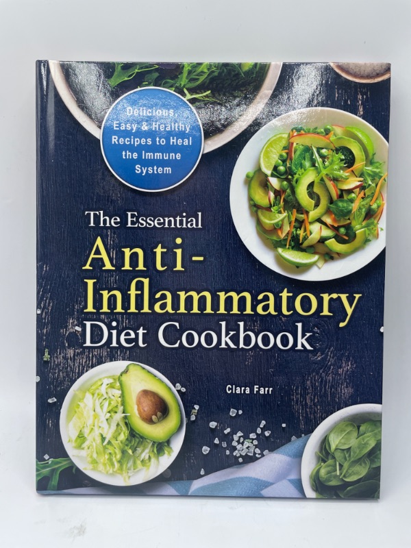 Photo 2 of The Essential Anti-Inflammatory Diet Cookbook - by  Clara Farr & Lulu Cook (Hardcover)