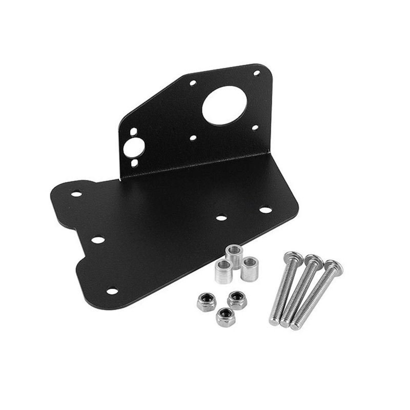 Photo 1 of BCZAMD Ender 3 Parts Dual Extruder Dual Z Axis Upgrade Plate Kit Aluminum Dual Extrusion Mount Compatible with 3D Printer Ender 3 Pro CR10 CR10S
