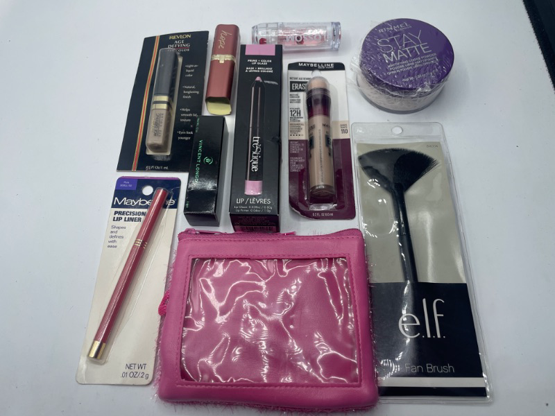 Photo 2 of Miscellaneous Variety Brand Name Cosmetics Including (E.L.F, Vincent Longo, Revlon, Rimmel, Maybelline)