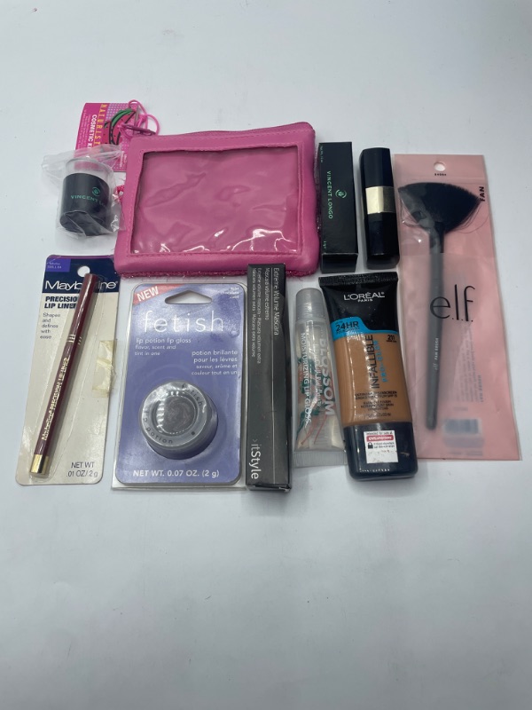 Photo 2 of Miscellaneous Variety Brand Name Cosmetics Including (E.L.F, Vincent Longo, Revlon, Rimmel, Maybeline)