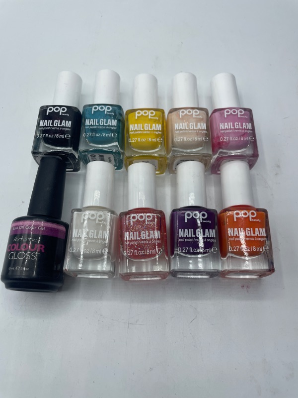 Photo 1 of Miscellaneous Nail Polish 10 Piece Muti Colors Regular/Gel 