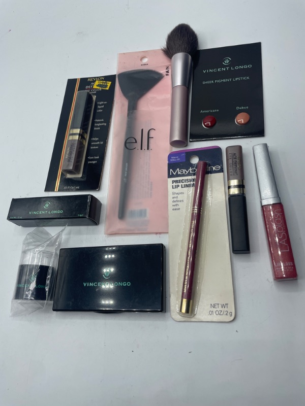 Photo 2 of Miscellaneous Variety Brand Name Cosmetics Including (E.L.F, Vincent Longo, Revlon, Rimmel, Maybelline)