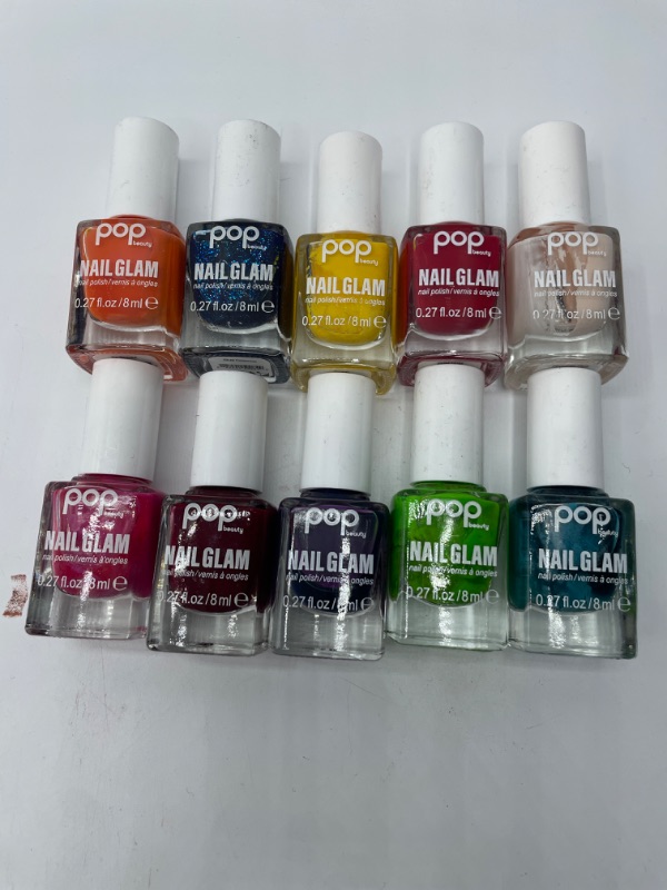 Photo 1 of Miscellaneous Nail Polish 10 Piece Muti Colors Regular/Gel 