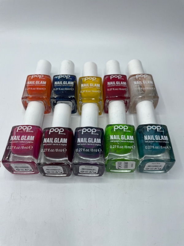 Photo 2 of Miscellaneous Nail Polish 10 Piece Muti Colors Regular/Gel 