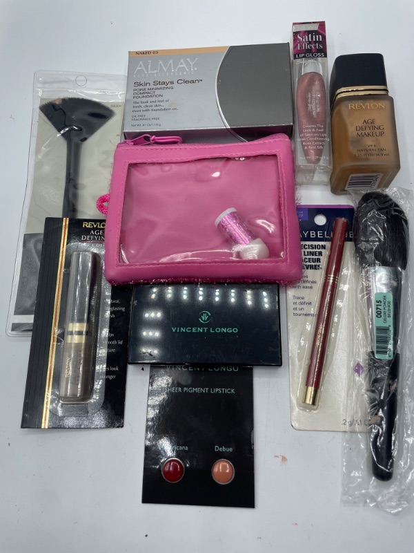 Photo 2 of Miscellaneous Variety Brand Name Cosmetics Including (E.L.F, Vincent Longo, Revlon, Rimmel, Maybeline) And Discontinued Items