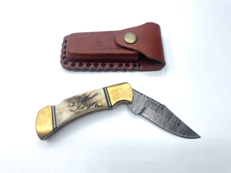 Photo 2 of SZCO Supplies Double Bolster Folding Knife